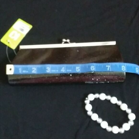 BRAND NEW SMALL EVENINGS CLUTCH PURSE - Picture 6 of 10